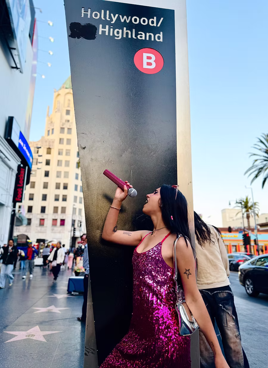 Phone Stealing Club on Hollywood Boulevard